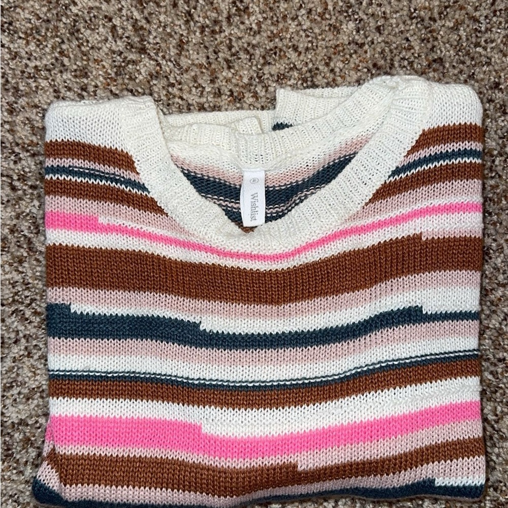 Vineyard Vines Women's Striped Crew Neck Sweater
